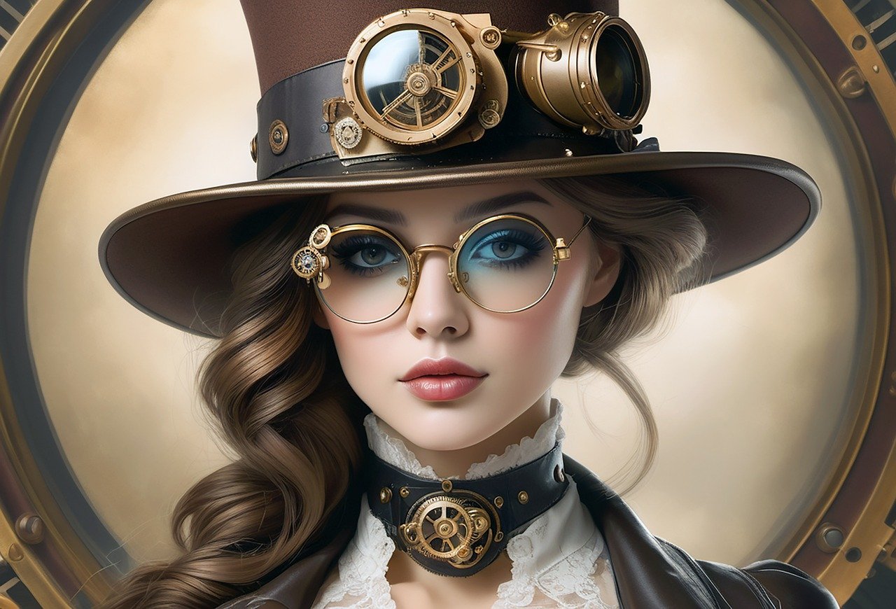 ai generated, girl, gears-8549249.jpg