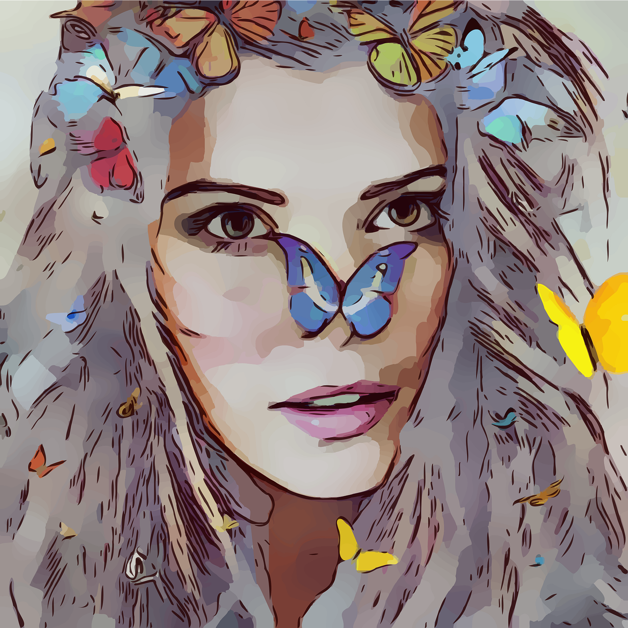 fairy, butterflies, blonde-3347588.jpg